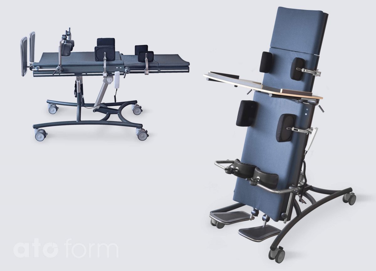 Standing frame with power lift Vision® - ATO FORM GmbH
