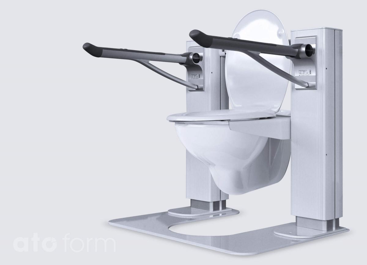 Toilet seat lift Liftolet the practical wc seat lift sit down and