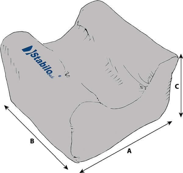 Technische Daten StabiloBed® Kopfstütze