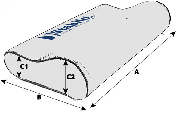 Technische Daten StabiloBed® Nackenkissen