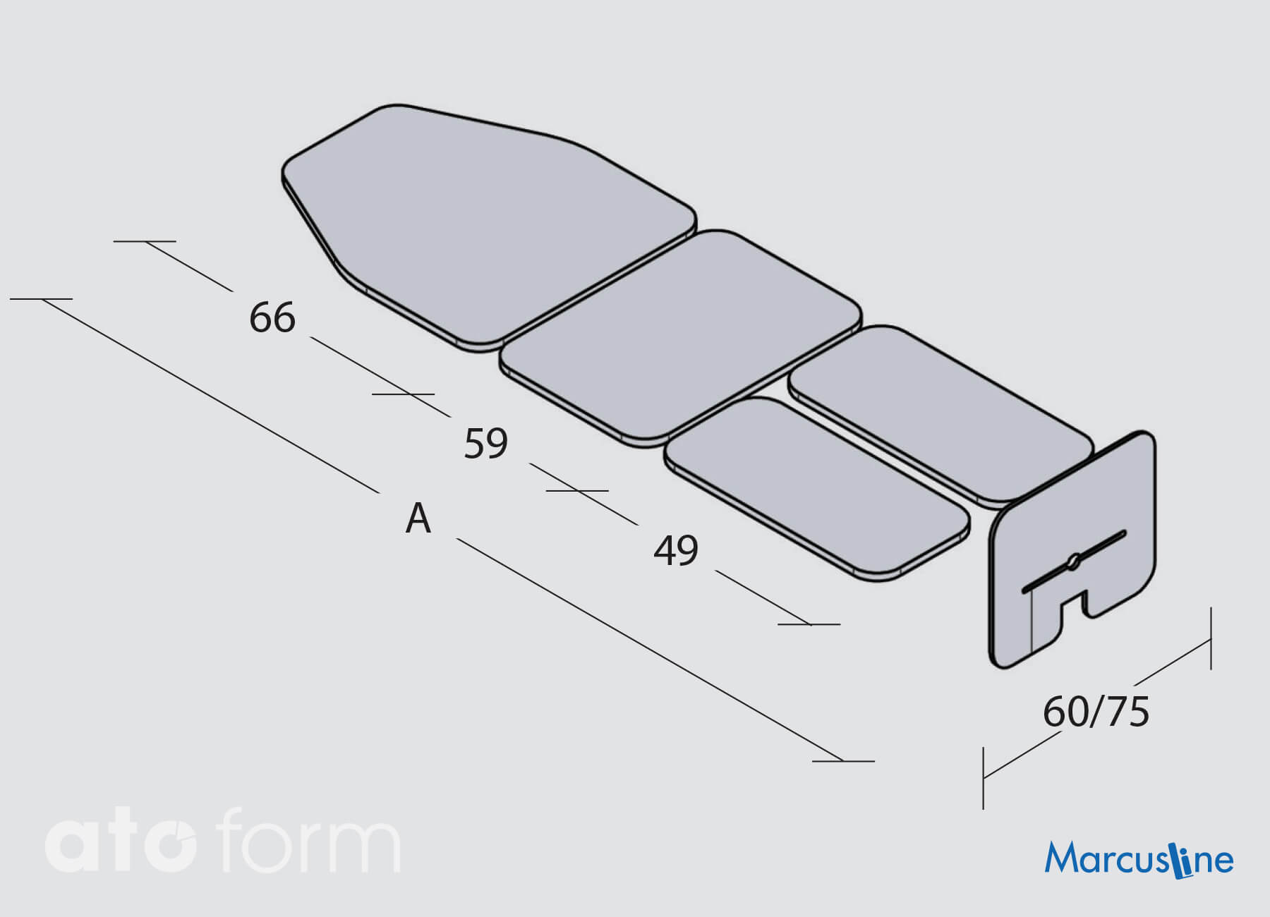 TiltTable MarcusLine für statische Übungen in der Rückenlage TiltTable MarcusLine für statische Übungen in der Rückenlage