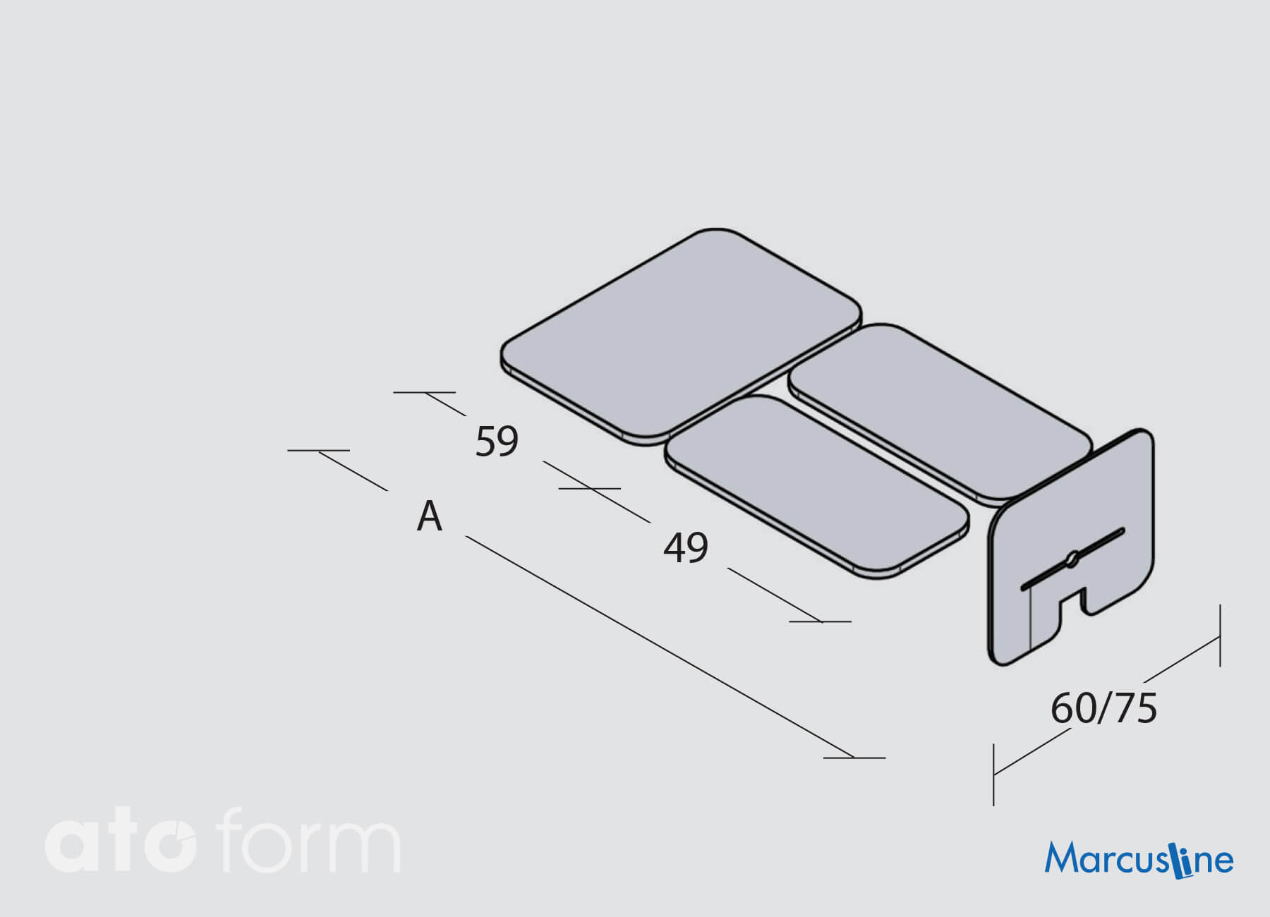 Technische Daten TiltTable Marcus Line Bauchlage TiltTable MarcusLine für statische Übungen in der Bauchlage