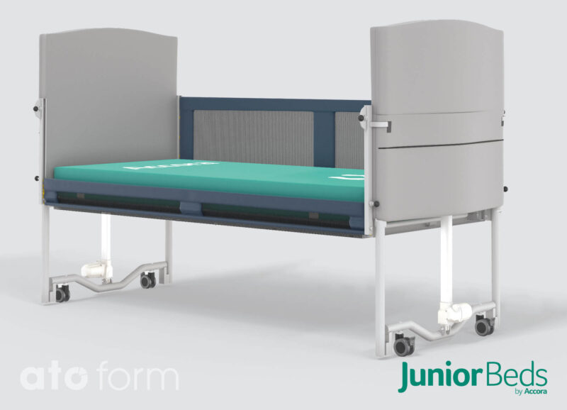Das Junior-Kid kann auf alle Modelle der Accorra-Niederflurbetten installiert werden