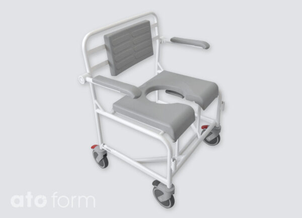 M2 XXL 300 kg breit mit Sitzplatte mit Ausschnitt für die Intimpflege